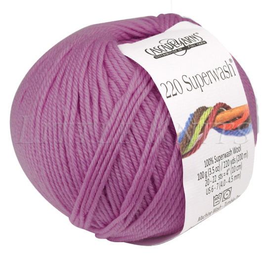 Cascade 220 Superwash - Mauve Mist (Color #282)