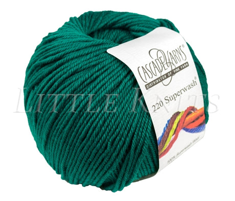 Cascade 220 Superwash - Deep Teal (Color #260)