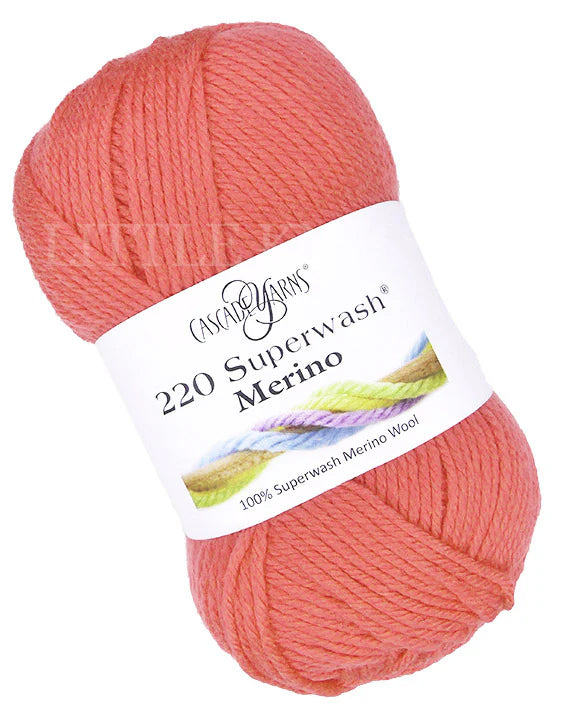 Cascade 220 Superwash Merino - Bird of Paradise (Color #07) - Dye Lot SB23765