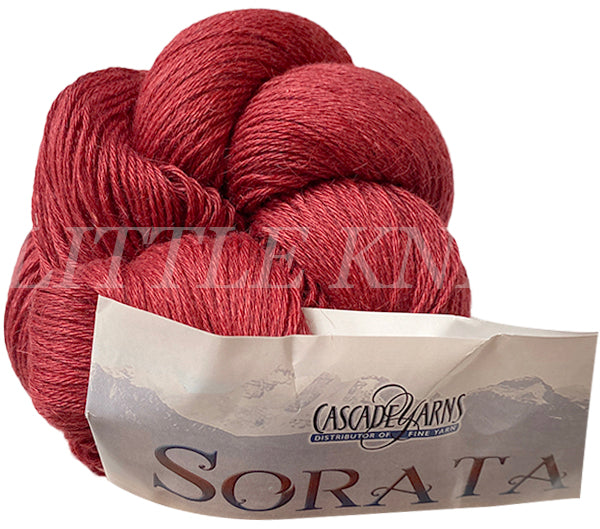 Cascade Sorata - Scarlet (Color #16) - FULL BAG SALE (5 Skeins)