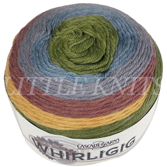 Cascade Whirligig - Summit Sunrise (Color #16) - BIG 200 Gram Cakes of Yarn