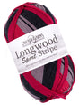 Cascade Longwood Sport Stripe - Columbus (Color #514) on sale at 60-65% off at Little Knits