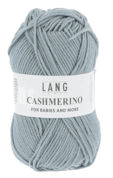 Lang Cashmerino - Blue-Grey (Color #24) on sale at little knits
