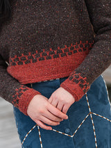 A Berroco Millstone Tweed Pattern - Cassatt Sweater (PDF)