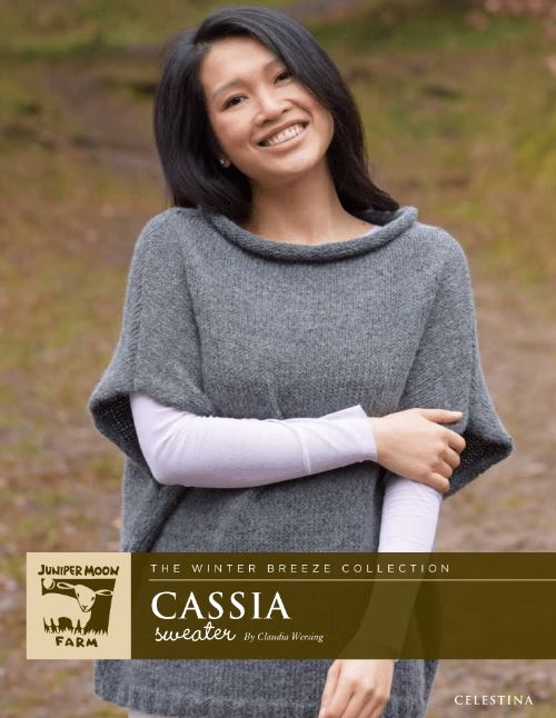 A Juniper Moon Celestina Pattern - Cassia Sweater (PDF)