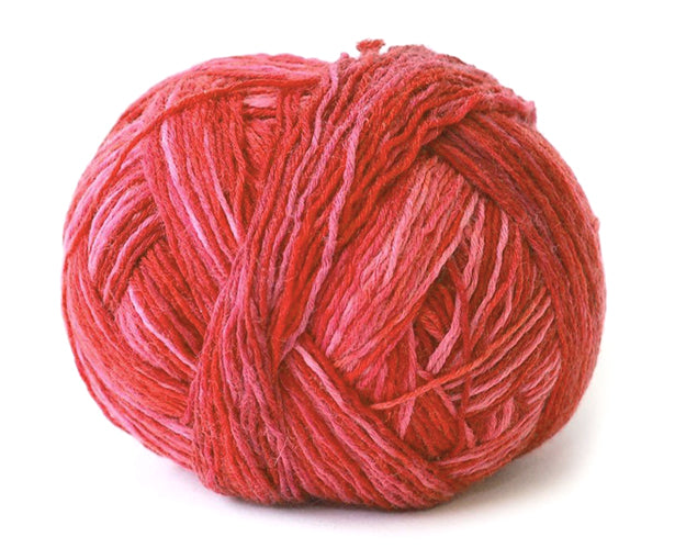 !!!Schoppel-Wolle XL Kleckse Cat Print Hand-Dyed Collection - Cherry Pie (Color #2182)