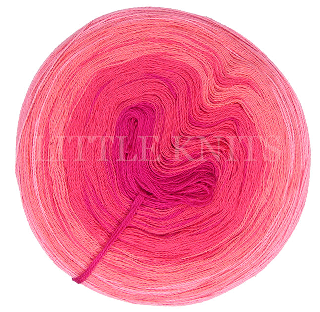 HiKoo Concentric Cotton - Fabulous Flamingo (Color #2011) on sale at Little Knits