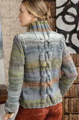 Center-Cable Pullover (PDF) - A Noro Kureyon Air Pattern