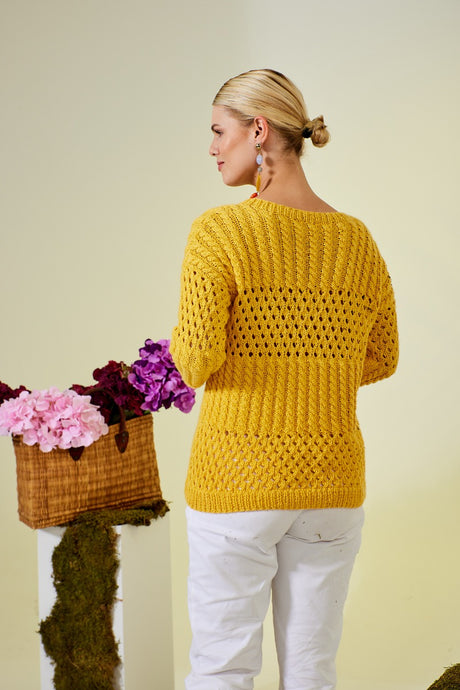 A Jody Long Cottontails Pattern - Chaise Pullover (PDF)