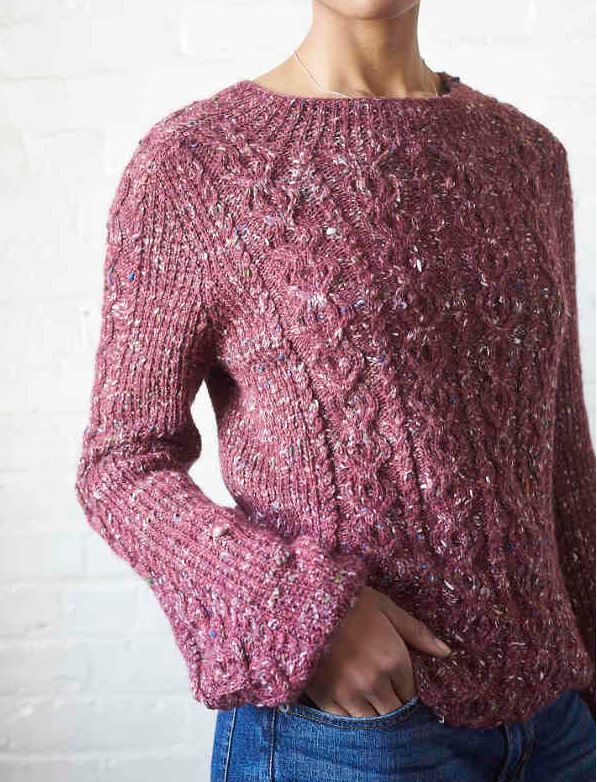 A Berroco Providence Pattern - Chapin Sweater (PDF)