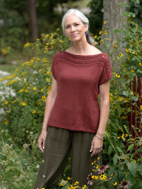 A Berroco Summer Silk Pattern - Chatwyn (PDF)