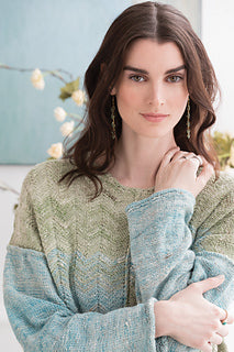 Chevron Top - A Noro Kumo Pattern (PDF File)