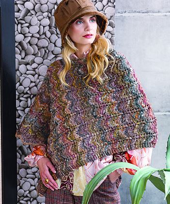 A Noro Ito Pattern - Chevron Wrap #16 (PDF)