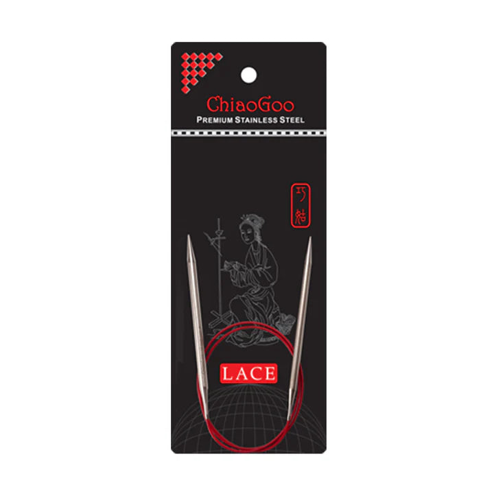 ChiaoGoo RED Lace 24" Circular Needles - US 13 (9 mm)