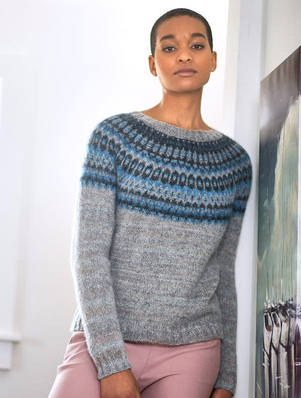 A Berroco Dulce Pattern - Chiara Sweater (PDF)