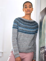 A Berroco Dulce Pattern - Chiara Sweater (PDF)