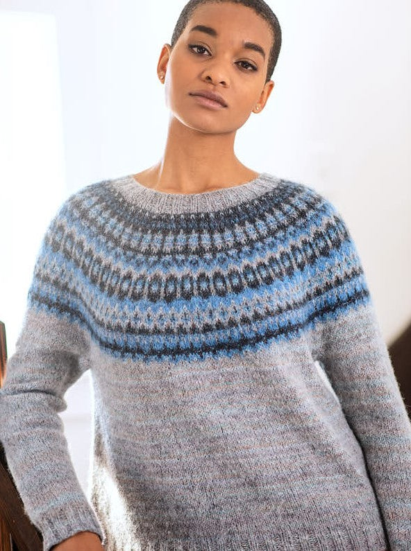 A Berroco Dulce Pattern - Chiara Sweater (PDF)