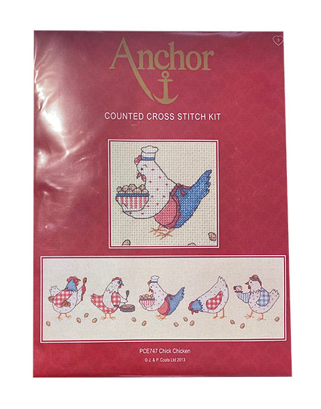 Anchor Counted Cross Stitch Kit - Chick Chicken (PCE747)