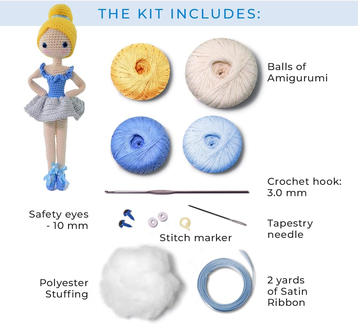 Crochet Ballerina Collection #1 on sale at Little Knits