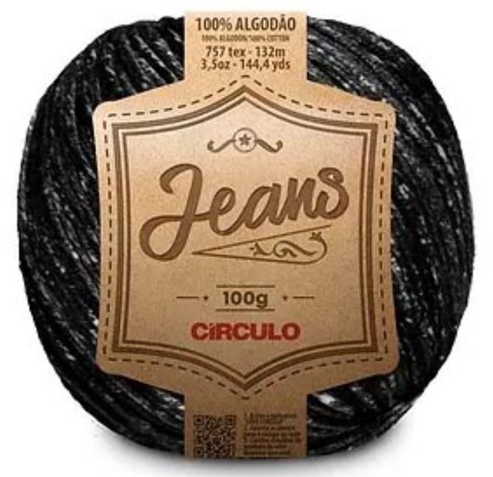 Circulo Jeans - Onyx (Color #8738) - FULL BAG SALE (5 Skeins)