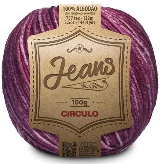 Circulo Jeans - Bordeaux (Color #8752) - FULL BAG SALE (5 Skeins)