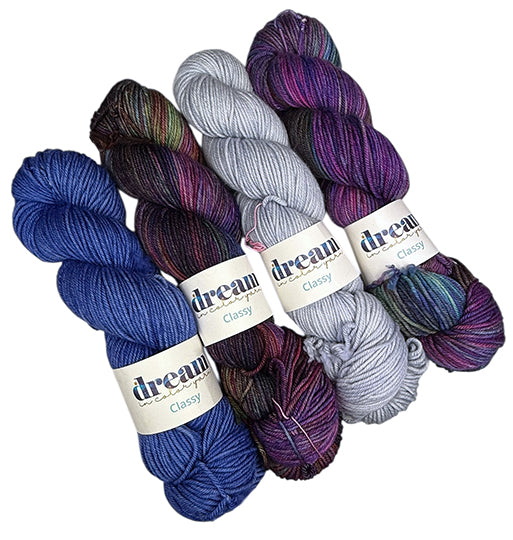 Dream in Color Classy One of a Kind - Enchanted Nightfall (FOUR SKEINS)