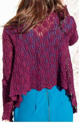 A Juniper Moon Farm Herriot Fine Pattern - Clematis Cardigan (PDF)