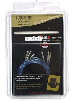 Addi Click Connector 3 x 40" Cords