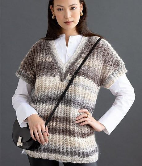 A Noro Pattern - Clove Pullover #03 (PDF File) on sale at little knits