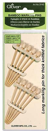 Clover Bamboo Marking Pins - (Item #3143)