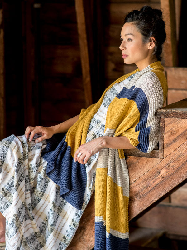 A Berroco Modern Cotton Pattern - Color Field Wrap (PDF)