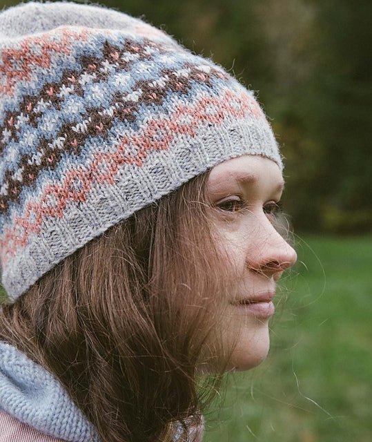 A Churchmouse Yarns and Teas Pattern - Colorwork Cap (PDF)