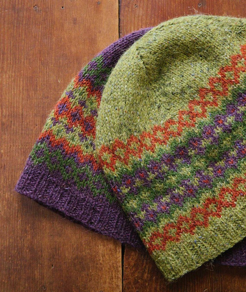 A Churchmouse Yarns and Teas Pattern - Colorwork Cap (PDF)