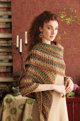 A Noro Silk Garden Lite - Columned Lace Shawl (PDF)