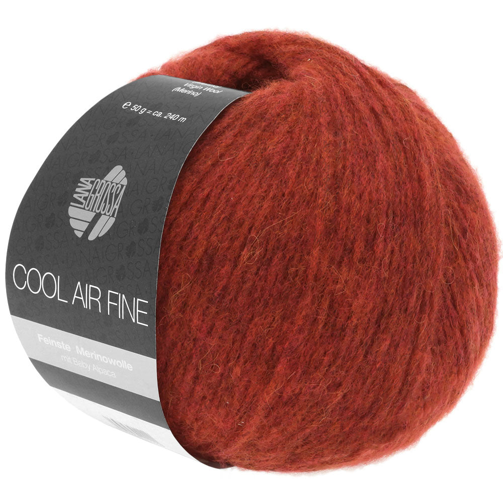 Lana Grossa Cool Air Fine - Red (Color #08)