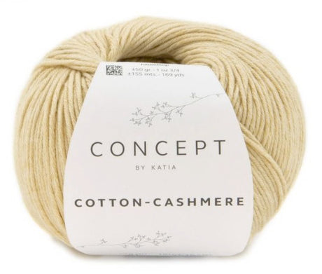 Katia Concept Cotton Cashmere Ivory Color 81
Katia Concept Cotton Cashmere on Sale at Little Knits