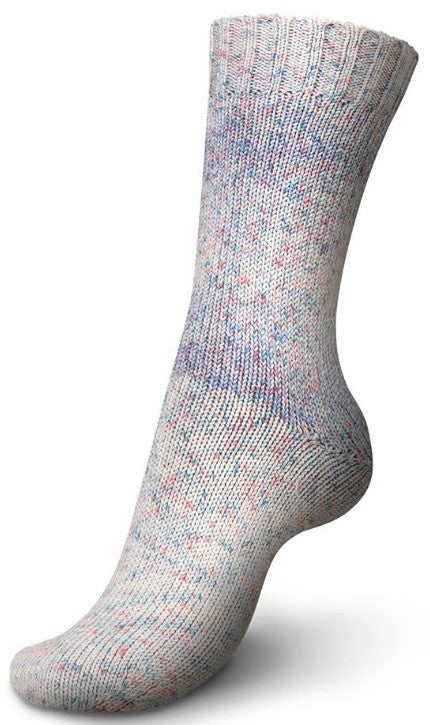 Regia Cotton Color Sprinkles - Snowy Bloom (Color #4084) - FULL BAG SALE (5 Skeins)