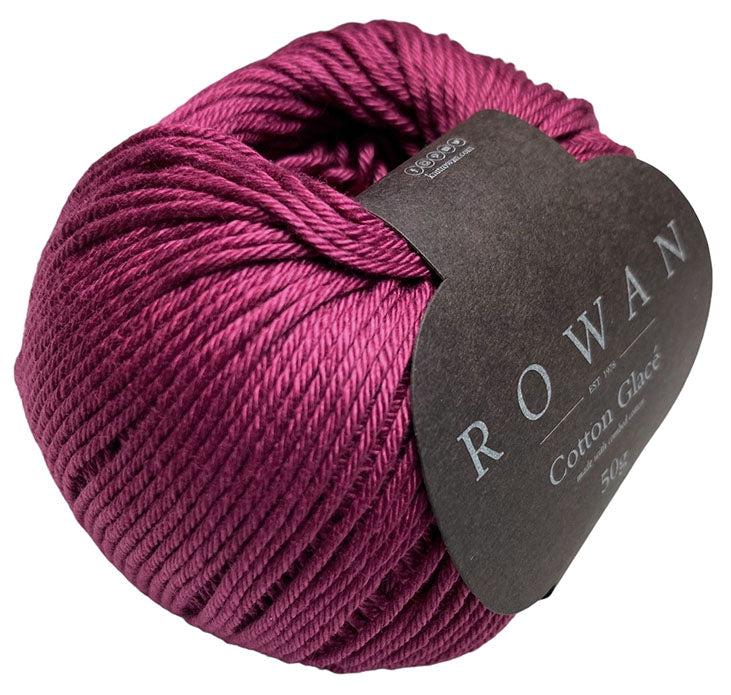 Rowan Cotton Glace Perunia Color 872 on sale at 65-70% off at Little Knits!