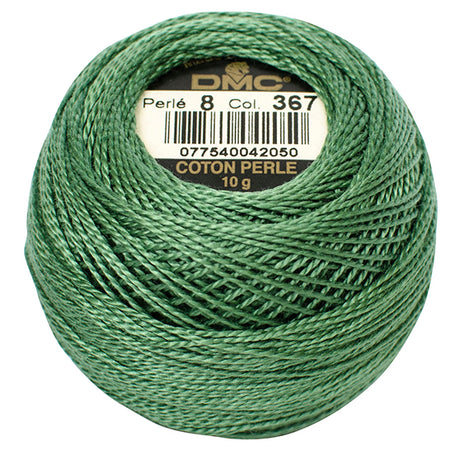 DMC Pearl Cotton Size 8 - Fern (Color #367)