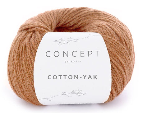 Katia Concept Cotton Yak Apricot Color 117