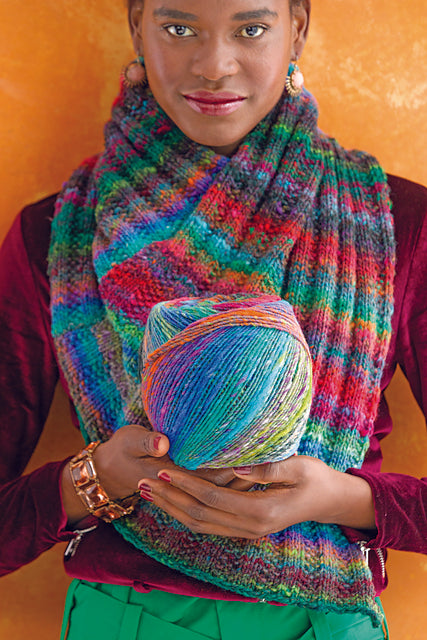 A Noro Ito Pattern - Color Rave Cowl #9 (PDF)