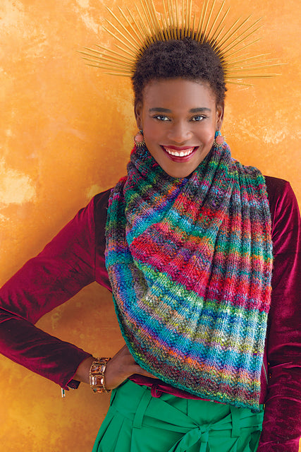 A Noro Knitting Pattern Color Rave Cowl on sale at Little Knits