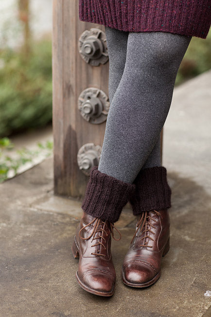 A Churchmouse Yarns and Teas Pattern - Cozy Boot Cuffs (PDF)