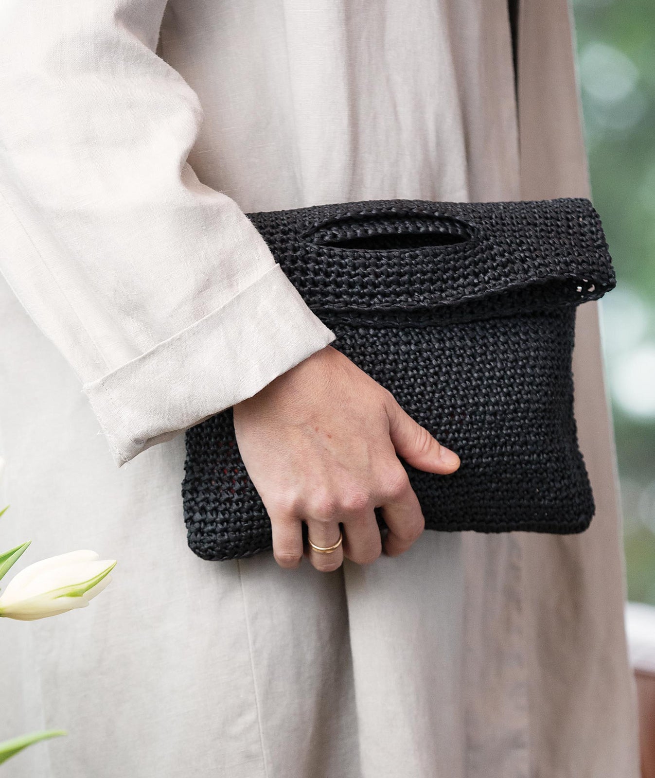 A Churchmouse Yarns and Teas Pattern - Crocheted Crossbody Bags & Clutch (PDF)