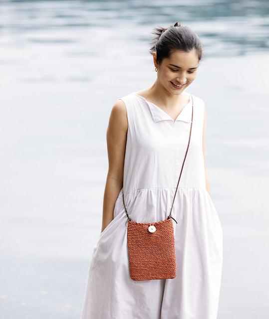 A Churchmouse Yarns and Teas Pattern - Crocheted Crossbody Bags & Clutch (PDF)