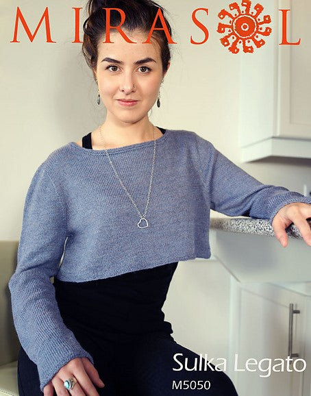 A Mirasol Sulka Pattern - Cropped Jumper (PDF)