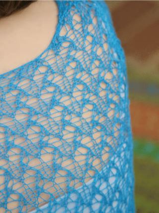 Crossover Lace Sweater - FREE with Purchases of 1 or More Skeins of Exquisite Lace (PDF File)