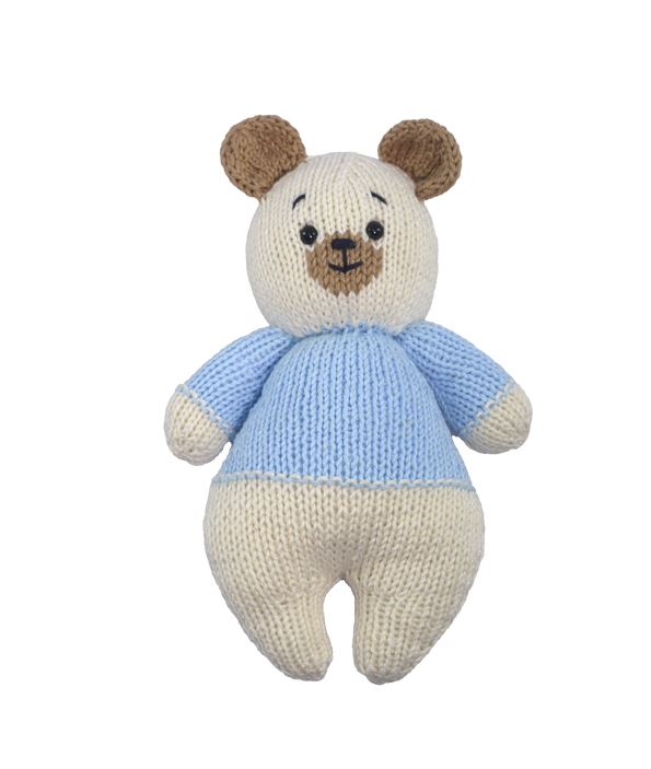 Circulo Knitted Teddy Bear Amigurumi Kit (Color #1) on sale at Little Knits