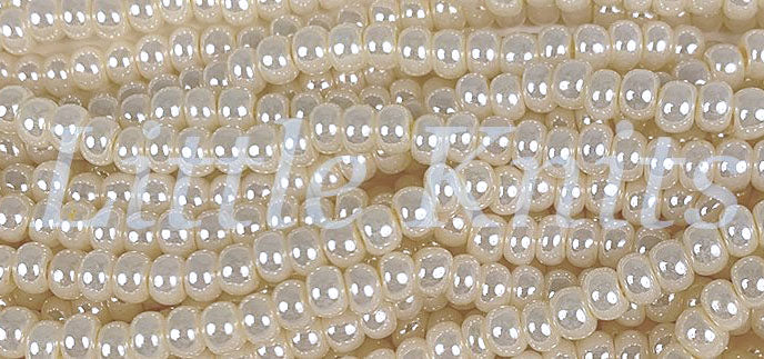 Preciosa 6/0 Czech Seed Beads - Yellow Ceylon (Color #37186)