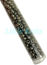 6/0 Czech Seed Beads - Metallic Chrome (Color #18549) 20 Gram Tube